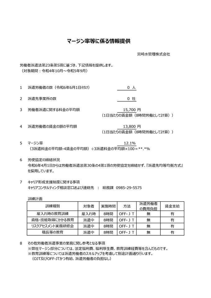 情報提供